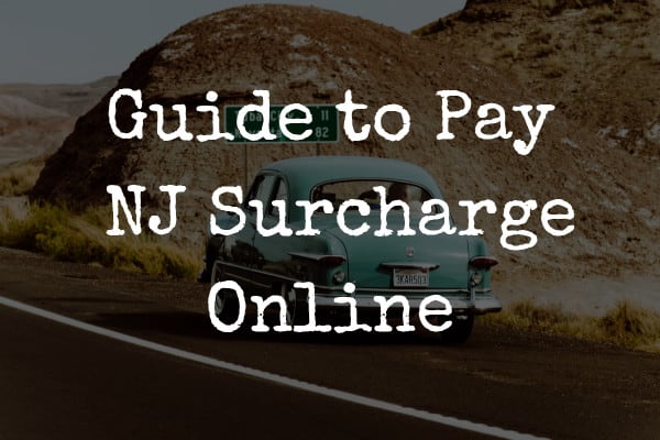 NJ Surcharge Payment Online at www.njsurcharge.com