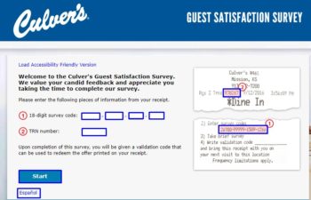 TellCulvers – www.tellculvers.com Culvers Survey