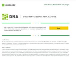 DNA HRBlock: H&R Block Employee Login